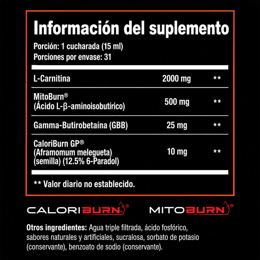 Quemador líquido sin cafeína | Convertí cada entrenamiento en una rutina quema grasa